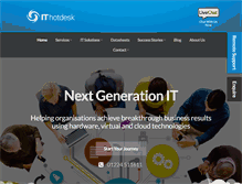 Tablet Screenshot of ithotdesk.com